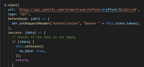 Spotify song contest interface